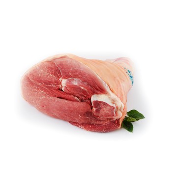 Μπούτι Γουρουνοπούλας με δερμα και κοκαλο εγχώρια