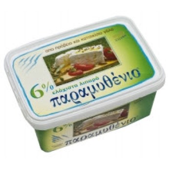 ΠΑΡΑΜΥΘΕΝΙΟ ΤΥΡΙ  ΜΕ ΕΛΑΧΙΣΤΑ ΛΙΠΑΡΑ ~ 400gr