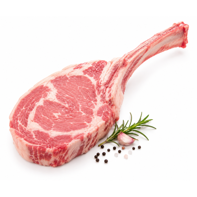 Μπριζόλα Tomahawk Premium από Μοσχάρι Γάλακτος Εισαγωγής